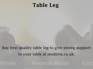 Table Leg - Moderix.co.uk