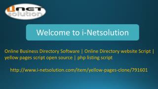 Online Business Directory Software | Online Directory website Script