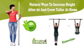Natural Ways To Increase Height After 20 And Grow Taller At Home
