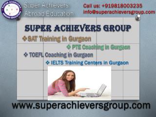 Superachievers Offers Best PTE Coaching in Gurgaon