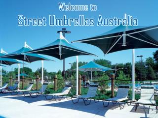 Explore Varieties of Modular Umbrellas at Street Umbrellas Australia