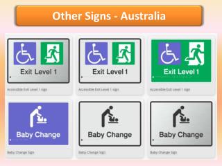 Other Signs - Braille Sign Distributors