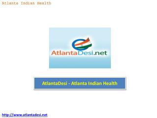 AtlantaDesi - Atlanta Indian Health