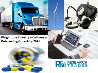 Weight Loss Industry to Witness an Outstanding Growth by 2021