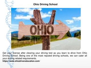 Ohio Driving School