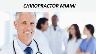Chiropractor Miami