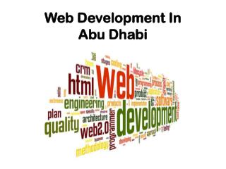 Web Development In Abu Dhabi
