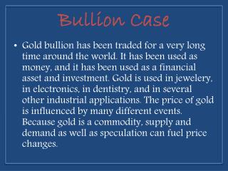 ebay Element Card Gold Bullion Case - Bullioncase.com