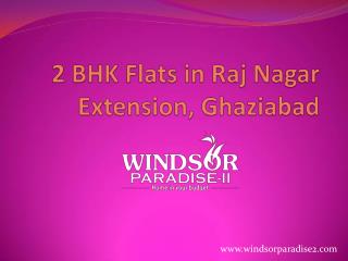 2 bhk flat in raj nagar extension