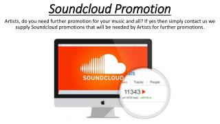 Soundcloud Promotion - wedopromotion.net