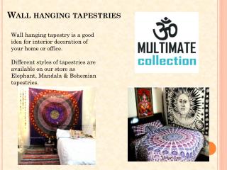 Wall Hanging Tapestries & Bedspreads on Cheap Sale