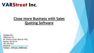 Close more Business with Sales Quoting Software