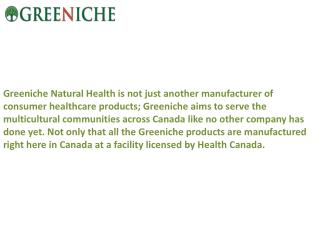 Greeniche Natural Health Products