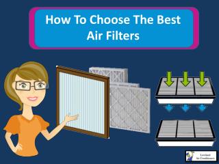 How To Choose The Best Air Filters