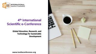 4th International Scientific e-Conference
