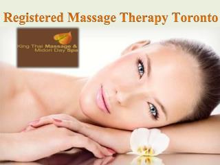 Effective Registered Massage Therapy Toronto