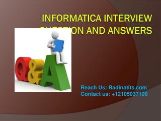 Informatica online training