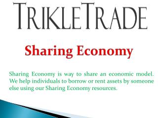 Sharing Economy