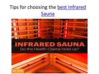 Tips-for-choosing-the-best-Infrared-Sauna