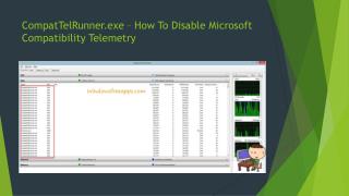 Fix High CPU & Disk Usage by CompatTelRunner.exe