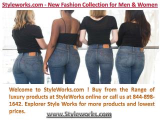 Styleworks.com New fashion collection for men women Styleworks
