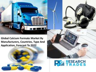 Calcium Formate Market Set To Surge Significantly During 2016 – 2022