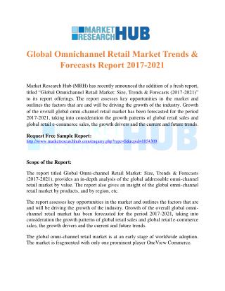 Global Omnichannel Retail Market Trends & Forecasts Report 2017-2021