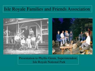Isle Royale Families and Friends Association