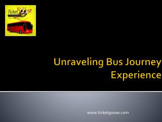 Unraveling Bus Journey Experience