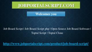 Job Board Script | Job Board Script php | Open Source Job Board Software | Toptal Script | Toptal Clone