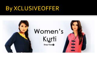 By Xclusiveoffer women kurti