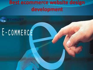 Best ecommerce website design development