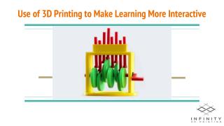 Use of 3D Printing to Make Learning More Interactive