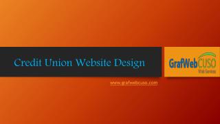 Credit Union Website design
