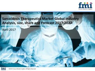 Sarcoidosis Therapeutics Market size and forecast, 2017-2027
