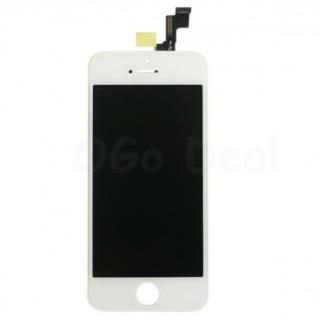 For Apple iPhone 5S Digitizer and LCD Screen Assembly with Frame Replacement - White TM