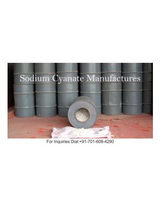 Sodium cyanate manufacture