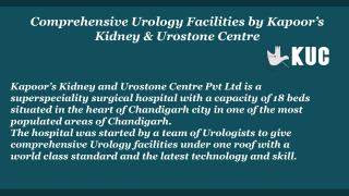 Urology specialist chandigarh by Kapoor’s Kidney & Urostone Centre