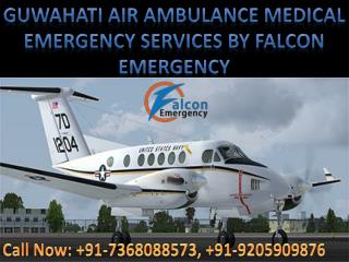 Advanced Life Support Air Ambulance Facility in Kolkata and Guwahati by Falcon Emergency