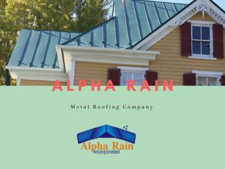 Make your Home Energy Efficient by Installing Metal Roofs