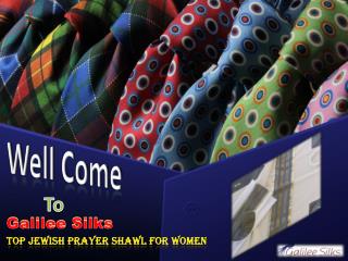 These Jewish Prayer Shawls are currently the Trend Setter!