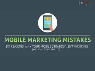 You Should Avoid Mobile App Marketing Mistake.