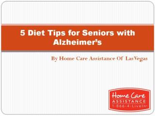 5 diet tips for seniors with alzheimer’s