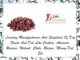 Raisins Manufacturers