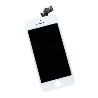 For Apple iPhone 5 Digitizer and LCD Screen Assembly with Frame Replacement - White(TM)