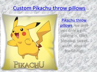Anime Throw Pillows
