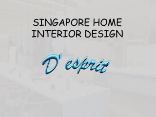 Singapore Home Interior Design - D'esprit Interiors