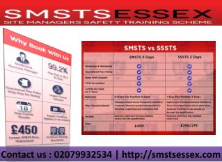 SMSTS Training in Colchester