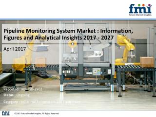 Pipeline Monitoring System Market : Recent Industry Trends and Projected Industry Growth, 2017 - 2027