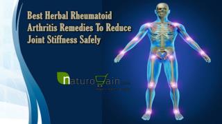 Best Herbal Rheumatoid Arthritis Remedies To Reduce Joint Stiffness Safely